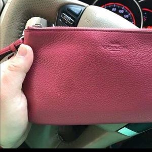 Beautiful coach wristlet